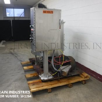 Goodway#VBM-1000, 1000 lb. or 120 gallon capacity, Stainless Steel slurry mixer and transfer system