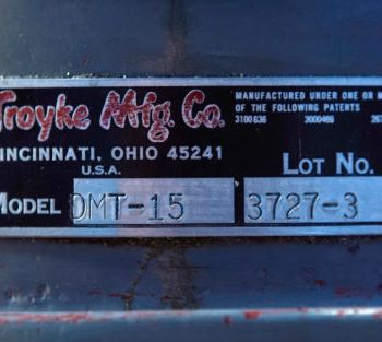 12" x 12Troyke#DMT-15, cross sliding rotary table, #6723