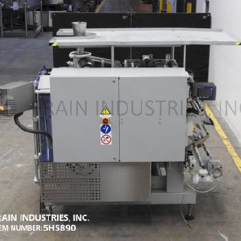 Ilapak#VEGATRONIC-2000, vertical form, fill and seal machine, 20-120 pkgs/min., dual belt film pull down, power film unwind