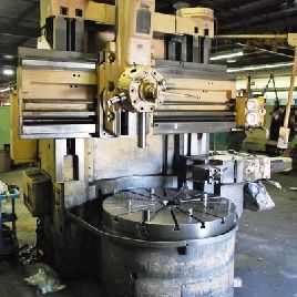 56 "Bullard # DYNATROL, mandrinadora vertical, 56 4 mordazas con mordazas superiores, 7-250 RPM, 60 HP, 1960, # B600694