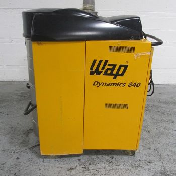 WAPDynamics, portable dust collector, Stainless Steel, 400 V., 3 Phase, no canister, serial #29703, #2845-4