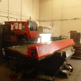20 Ton,Amada#ARIES-245, Amada 04PA CNC,20 station,2 A/I,thick,very good,1990,#8178