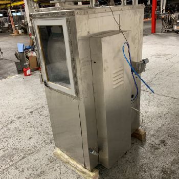 24"ThomasAccela Cota #24-III, Coating Pan, Stainless Steel, top vented, serial# 24-320, #3168-119