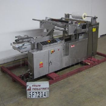 Shanklin#HS2HSS, high speed, Stainless Steel, flow thru shrink wrapper, 20-100 packages per minute (2 available)