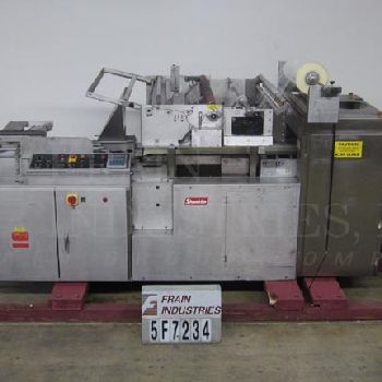 Shanklin#HS2HSS, high speed, Stainless Steel, flow thru shrink wrapper, 20-100 packages per minute (2 available)