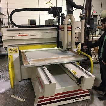 Thermwood#40, 60" x 60 table, 6 Z, 5/8 collet, 15000 RPM, Series 91000 CNC, 1995