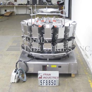 Ishida#CCWRZ214WS/60-WP, 14 head, Stainless Steel, combination weigh scale system, 28-100 wpm, 14-500 grams