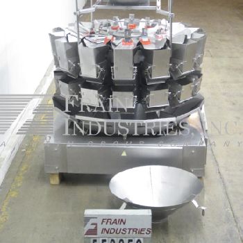 Ishida#CCWRZ214WS/60-WP, 14 head, Stainless Steel, combination weigh scale system, 28-100 wpm, 14-500 grams