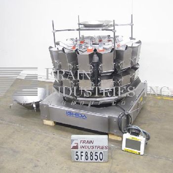 Ishida#CCWRZ214WS/60-WP, 14 head, Stainless Steel, combination weigh scale system, 28-100 wpm, 14-500 grams