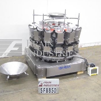 Ishida#CCWRZ214WS/60-WP, 14 head, Stainless Steel, combination weigh scale system, 28-100 wpm, 14-500 grams