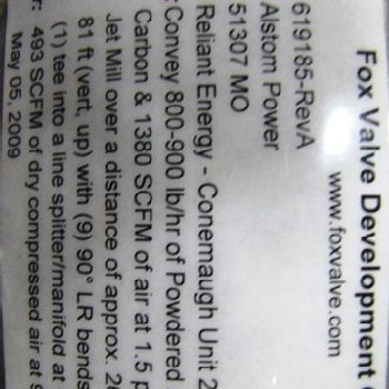 Fox, Eductor assembly for jet mill application, 8" Stainless Steel, unused, #11572