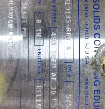 Fox, Eductor assembly for jet mill application, 8" Stainless Steel, unused, #11572