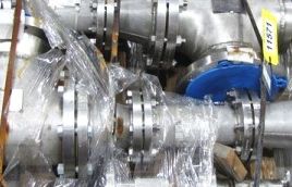 Fox, ensamblador Eductor para la aplicación de molino de chorro, 8 "de acero inoxidable, sin usar, # 11572