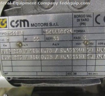 Mimi#UNIBLOCK-510/FF, 500mm W seal,250mm prod.hgt,tang.infd.conv,pusher arm,Siemens Sematic #S7-200PLC,#49960