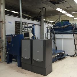 Nordson # COLORMAX, система порошковой камеры, загруженная с опциями, 4-6 "Ш x 6", открытый, 2007