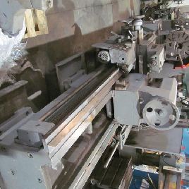 36 "x 136Poreba # TPK-90 / 3M, torno de motor, 15-1 / 2 S / R, 4 mordazas 24 mandril, 3-3 / 4 diámetro