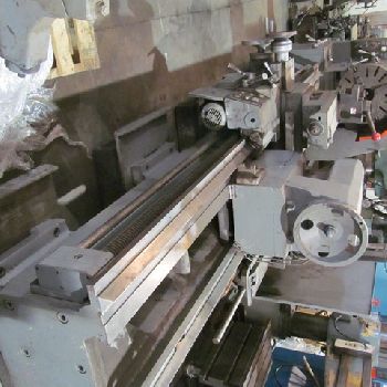 36" x 136Poreba#TPK-90/3M, engine lathe, 15-1/2 S/R, 4-jaw 24 chuck, 3-3/4 bore