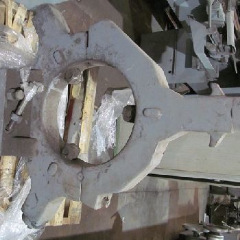 36" x 136Poreba#TPK-90/3M, engine lathe, 15-1/2 S/R, 4-jaw 24 chuck, 3-3/4 bore