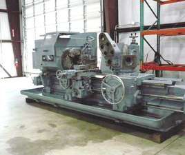 No. 4A Advertencia & amp; Swasey, M3550, cuadrado hd, torno de torreta tipo silla de montar, 28-1 / 4 "swing o / cama, 62 centros, 9-1 / 4 agujero del eje, 1956, # L630453