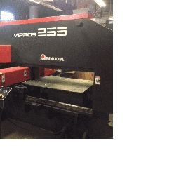 22 Tonnen, Amada # VIPROS-255, CNC-Revolverstanze, GE Fanuc 18P-Steuerung, 31 Stationen, automatische Neupositionierung, Balltransfertisch, 1999