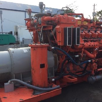 1000 KWWaukesha#1000KW, NG generator set, 2400/4160 V., 3-phase