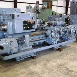 No. 3AWarner &amp; Swasey, M3500,square head,saddle type turret lathe,23-1/2" swing o/bed ways,43 centers,6-1/4 spindle hole,1979,#L630447