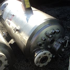 LeeIndustries #600LU, 600 liter reactor,316L Stainless Steel,dished top &amp; bottom,30" diameter x 68 straight side,50/100 psi,jacketed 2000,#40705