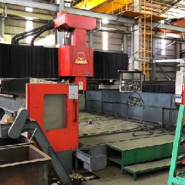 Awea # LG-5030II, 32 ATC, 196 "X, 118 Y, Fanuc 18iMB, 137 entre columnas, # 30363