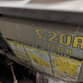 13" x 18Hyd-Mech#S20A-SERIES-II, horizontal band saw, 75-400 SFM, 2003