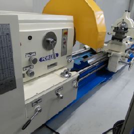 41" x 236Poreba#TR-100/6M, 29.5 swing, 3.7 bore, rapid traverse, rebuilt 2015