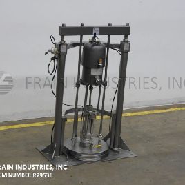 8 GPM @ 1000 psi,Graco#BULLDOG-946500Power-Flo, Stainless Steel drum pump, 10:1 ratio, up to 160°F, 22" OD drum plate
