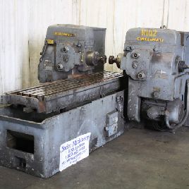 Cincinnati Nr. 420-185, Duplex-Produktionsstraße, 18 "x 92-Tisch, Konus Nr. 50, 5 PS, Nr. 67804