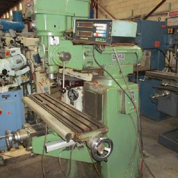 Ex-Cell-O#602, vertical miller,9" x 46 table,2-Axis Acu-Rite DRO,auto quill feed,#3854