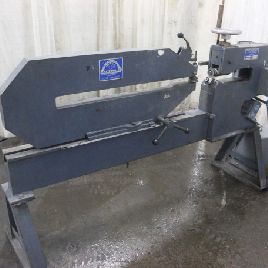 12 ga. x 4.4’May Tool#MTC-52H, Stainless rotary shear,14" throat,1-1/2 HP,’94,#69424