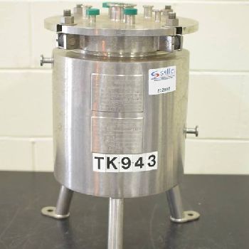 1.3 gal.Allegheny Bradford, reactor, Stainless Steel, 20 psi @ 250°F, s/n #7220-01, 1993, #2840-103