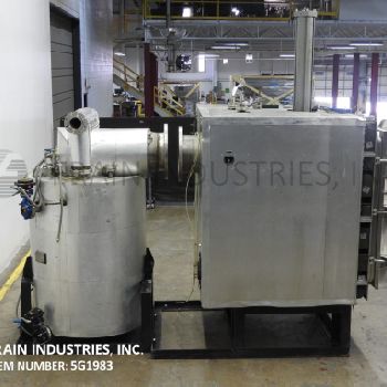 IMA Life/ BOC Edwards, Stainless Steel, single door, freeze dryer, 140 sq.ft., 60" W x 72 H x 48 D chamber, 9-shelves,#5G1983