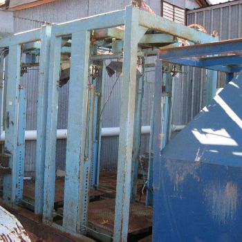 Taylor #IBC-3000, Super Sack Filler, 3000 lb. bag, built in electronic scale, dual unit, #1270945 (2 available)