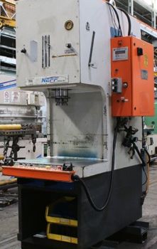 57.7 Ton,Neff#DF50-15M, 10" str,24 DL,30 x 21 Bed,410 IPM advance,15 HP,1998,#10331