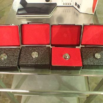 Calibration Weights, (3)200 gram &amp; (1)100 gram, #2886-33