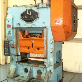 45 Ton,L &amp; J#EM-45-30X18, 3" stroke, 10-1/4 SH, 30 x 18 bed, 125-280 SPM, #14341