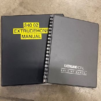Extrude Hone#VECTOR-8/6, hydraulic system,chiller,8" cyl.dia.,AB PLC,1998,#48424