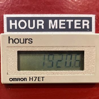 Extrude Hone#VECTOR-8/6, hydraulic system,chiller,8" cyl.dia.,AB PLC,1998,#48424