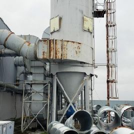 46000 cfmDonaldson Torit#376RF10, baghouse, 4892 sq.ft. filter media,auto reverse pulse