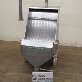 ParksonHydroscreen #HS36DF, liquid / solids separation system, compact design with no moving parts, motors