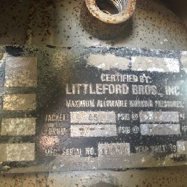 10 literLittleford#W-10, High Intensity Mixer, Stainless Steel, 3 HP, 1988, #3240-4