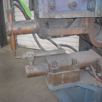 100 KVATaylor-Winfieldpress type spot welder, 22" throat,9 cylinder,dual acting,#6353