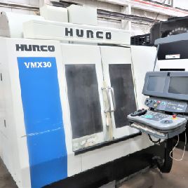 Hurco # VMX-30, VMC CNC de 4 ejes, 30 "X, 20 Y, 24 Z, 10000 RPM, 24 SMTC, Cat 40, Ultimax CNC, control de velocidad avanzado, 2005