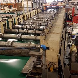 14 Stand,B &amp; K, complete AG panel line, 38" to 39 finished width