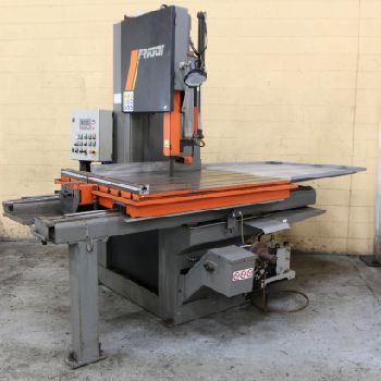 Friggi#FG-600-TS, vertical saw, 5370mm blade, 51" x 58 table, 2008, #70658