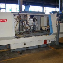 12" x 40Toyoda#GU4-100, univ hydraulic,GC-32 CNC,2 pos. head,internal wired,7.5 HP,â€™99
